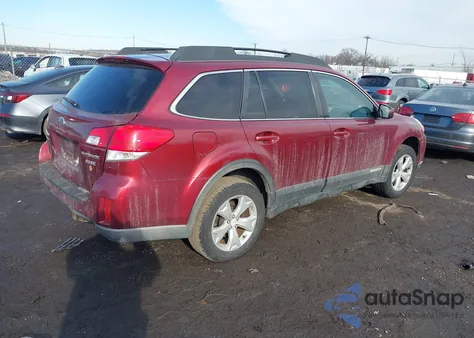 2012 Subaru Outback 2.5I Premium z USA, uszkodzony, nr VIN 4S4BRBGC7C3221992